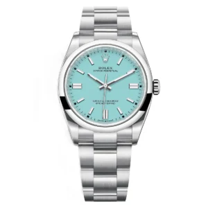 Rolex Oyster Perpetual 126000-0006 Tiffany Blue Turquoise Dial