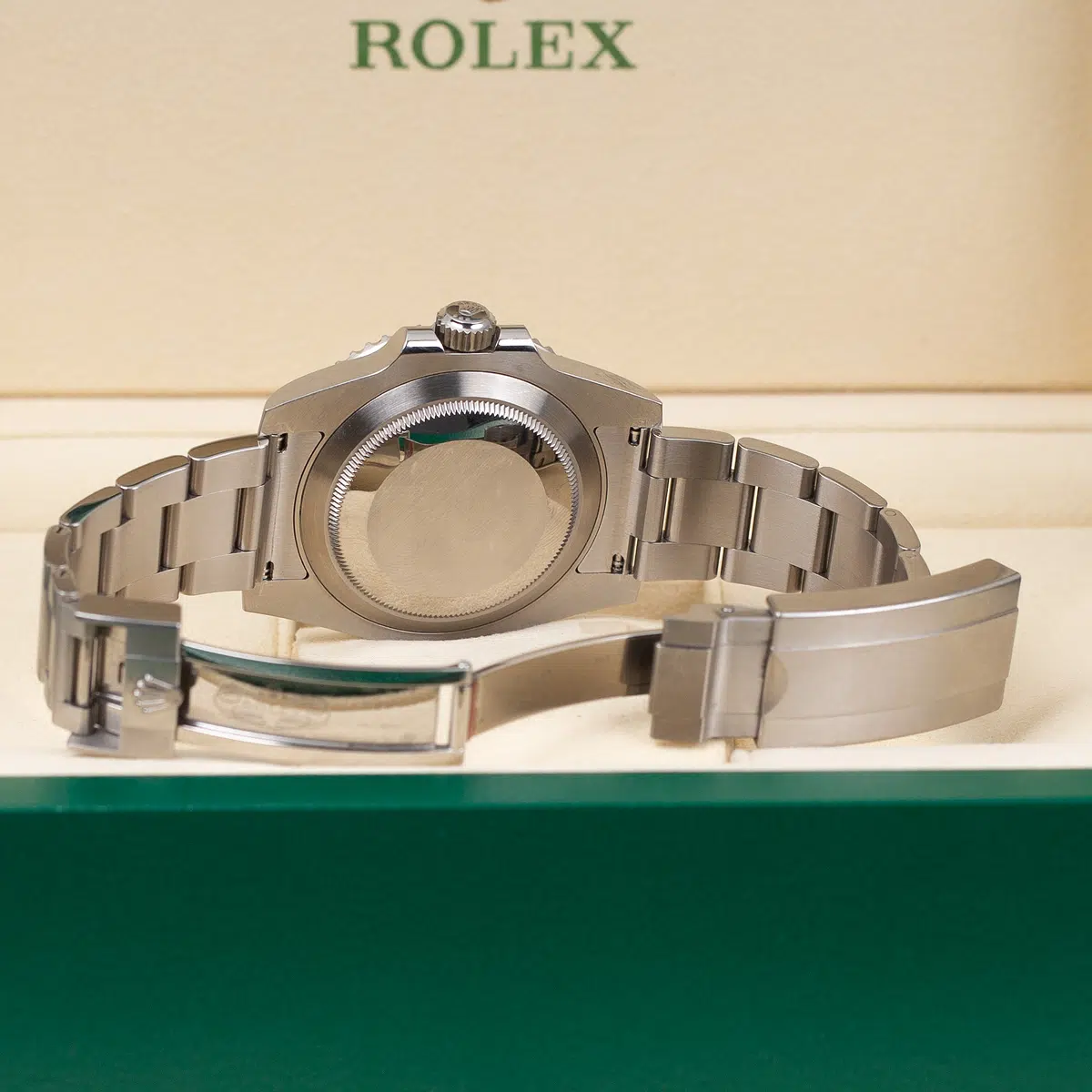604A81EC-6BE2-4A4E-8C9A-A2E033E368C1 Rolex Submariner No Date 114060 Oyster Perpetual Mens Watch - Image 4