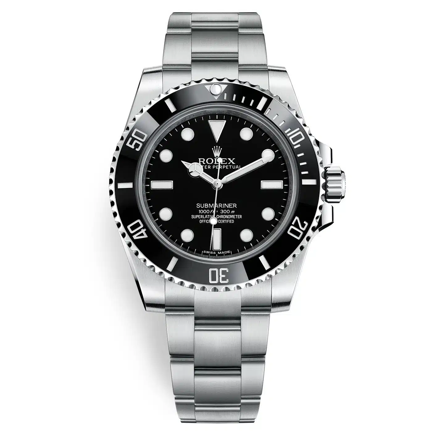E4467047-EF6A-429C-BBBE-6CCD039773AB Rolex Submariner No Date 114060 Oyster Perpetual Mens Watch - Image 5