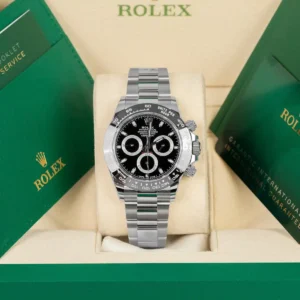 Rolex 116500LN Cosmograph Daytona Black Stainless Steel Men’s Watch
