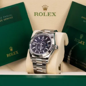 Rolex Sky-Dweller Black Dial Oyster Bracelet