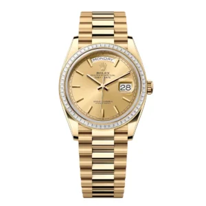 Rolex Day-Date 36mm 128398TBR-0010 Champagne Dial President Bracelet