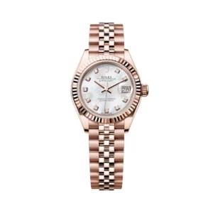 Rolex Lady-Datejust 279175-0018 Mother-of-Pearl Dial Jubilee Everose Gold