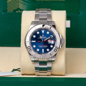 Rolex 126622 Yacht-Master Watch with Stainless Steel Bracelet and Platinum Bezel