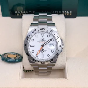 Rolex Explorer II 226570 42mm White Dial Men’s Watch