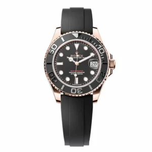 Rolex Yacht-Master 268655-0017 37mm Rose Gold Oysterflex Watch